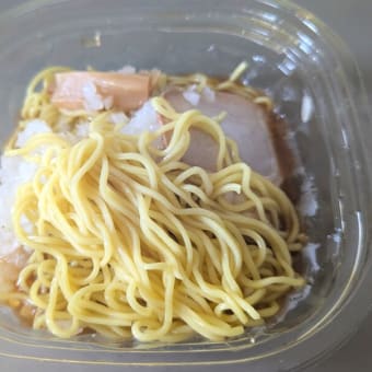 八麺会公認『冷たい八王子ラーメン』＠セブンイレブン　本当に八王子ラーメンを感じるブラックな冷たいラーメン！