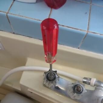 シャワーヘッドの　ポタポタ水漏れ修理