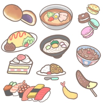 初投稿 グルメイラストブログ始めました イラストごはん日記