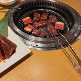 子供達の誕生日の祝いで焼き肉　k-hashii-japan　2025年4月12日