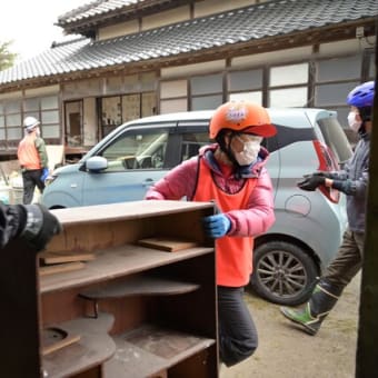 第7回(3/16～17)能登島野崎町ボランティア　活動報告