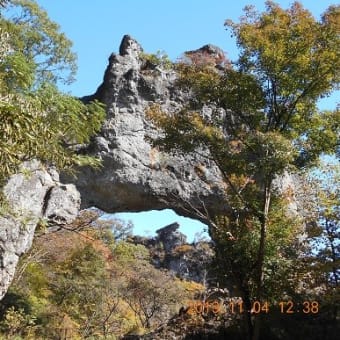 妙義山に登りました