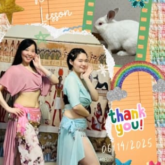 ベリーダンスプライベートレッスンでした！【大阪・北摂ベリーダンス】