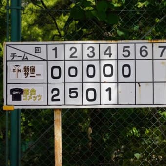 【高学年】夏季大会第一試合 勝利！ コメッツ VS 新宿サニー