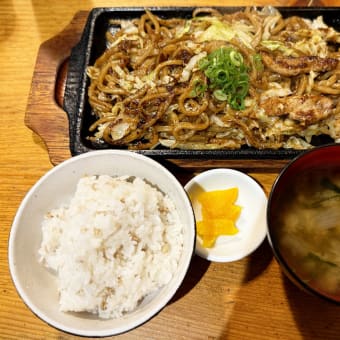 備後焼きそば本舗 やまもと商店＠福山市「ぶちうま！定食」