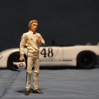 1/24　1970年 セブリング12時間耐久レースのスティーブ・マックイーン　1/24 Steve McQueen 1970 12 HOURS OF SEBRING RACE