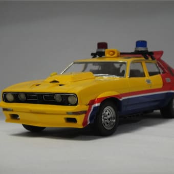 マッドマックス　イエロー・インターセプター(1/24)  MADMAX Yellow Interceptor