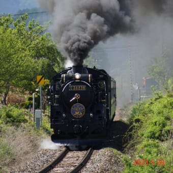 SL銀河鉄道下り　20230520　