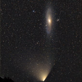 アンドロメダ銀河(M31)と ２．．．．(1373)