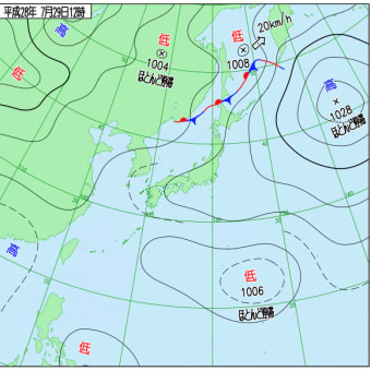 梅雨明けしたとみられる