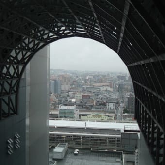 京都駅の空中径路