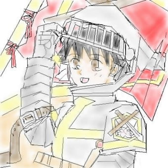 リオの甲冑姿