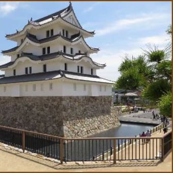 陽春に「尼崎城」を見る