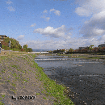 本日の練習コース風景