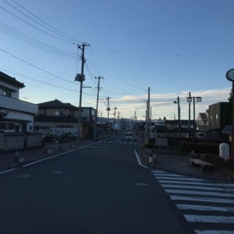 久しぶりの出張　福島県南相馬