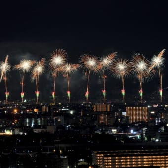 福山夏まつり2024 あしだ川花火大会