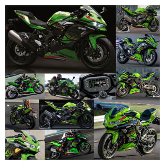 店内商品がすべてレジにて半額！！ 追撃車両の存在無し、カワサキ・ニンジャ ZX-4R/SE。（番外編vol アクセサリー