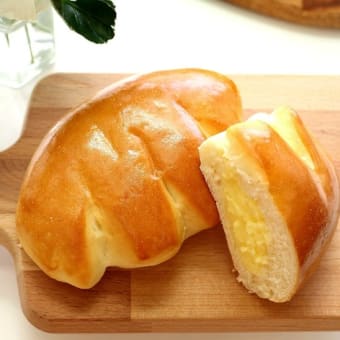 【天然酵母クリームパン】横浜駅中パンフェスティバルに出品中！横浜の美味しいパン  かもめパンです☆