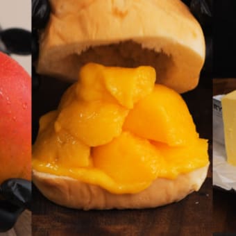 豪華なマンゴーバターの朝食!!Mango Butter Breakfast Extravaganza!!🍰🍰🍰