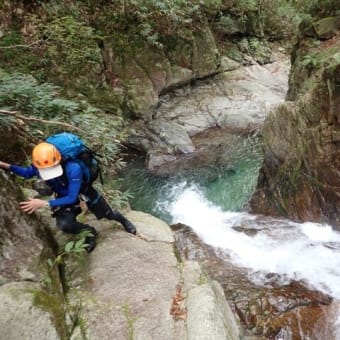 大川入山 矢作川の源流 柳川を遡行