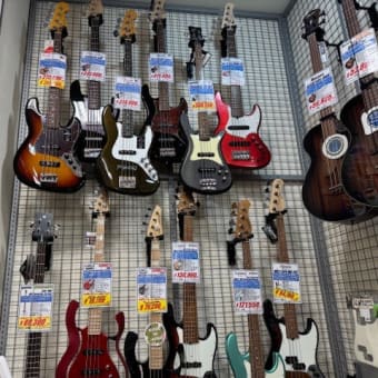 楽器店に行ってました　k-hashii-japan　2025年1月8日