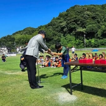 2024浜田マリンサッカー大会表彰式