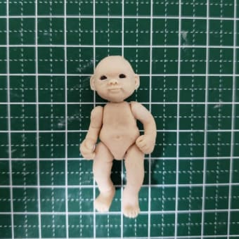 樹脂粘土 ベビー 創作人形 ハンドメイド - メルカリ