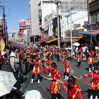 一万人のエイサー踊り隊