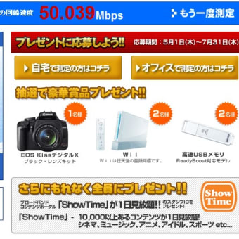 回線スピード