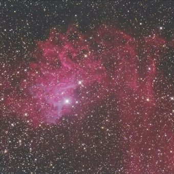 IC405 まがたま星雲