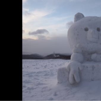 市民雪像ゆきまつりinだんパラ2日目(1)