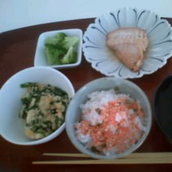 赤魚の朝