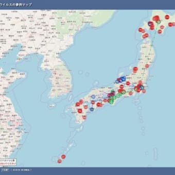 【比較】コロナウイルス事例マップと5Gエリアマップ