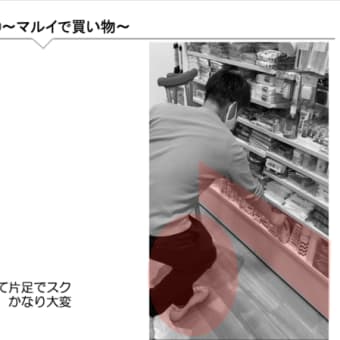 2021　地域施設計画論 身体障がいの体験：松葉杖体験（大学周辺）