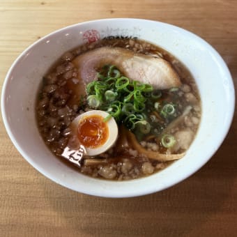 尾道らーめん 満麺亭＠福山市「あぶり醤油らーめん」