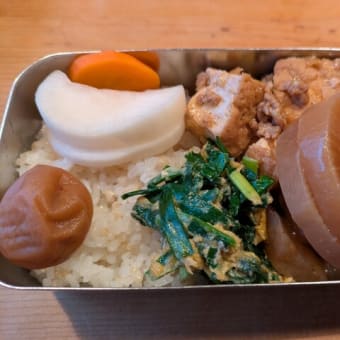 今日の男メシ（お弁当）