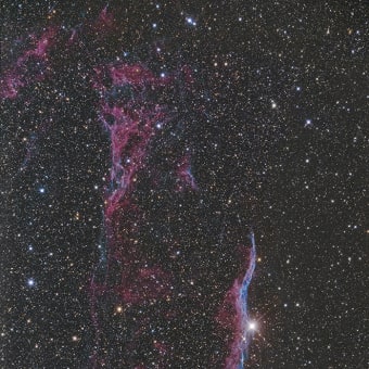 NGC6960　網状星雲（西側）
