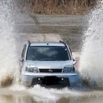 道路の冠水走行