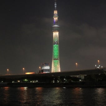 東京スカイツリー１周年記念特別ライトアップ