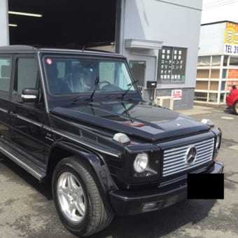 ガラスコーティング AMG G55  カーサロンレガリア 仙台