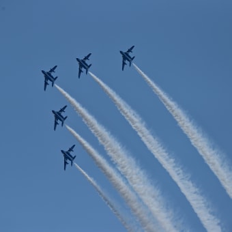 ブルーインパルス基地上空訓練（2025.07.07）