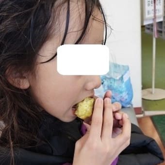 プールと焼き芋と