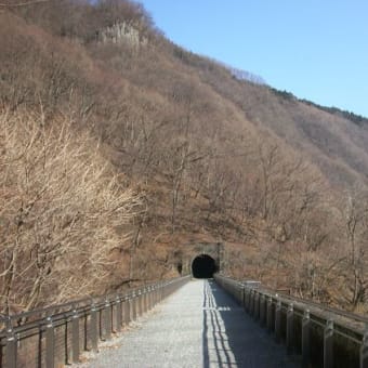 信越本線碓氷峠廃線後の「アプトの道遊歩道」