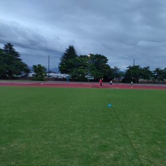 【県小学生陸上】６月２５日に下新川郡代表選手合同練習会（最終回）をしました