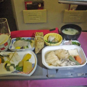 機内食　JAL　 成田　→　シドニー