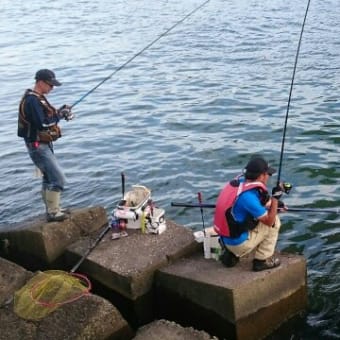 茨城県那珂湊での秋のリバーサイドチヌ