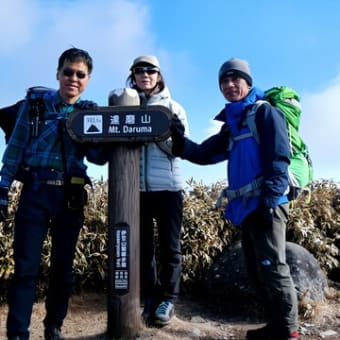 伊豆山稜線歩道・金冠山～達磨山（2023年12月23日）