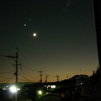 月　木　金　そして　星に