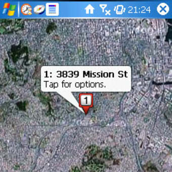 X01HTでGoogle Map