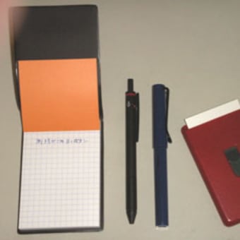 お気に入り文具のロディアとロットリングとラミーとナバ